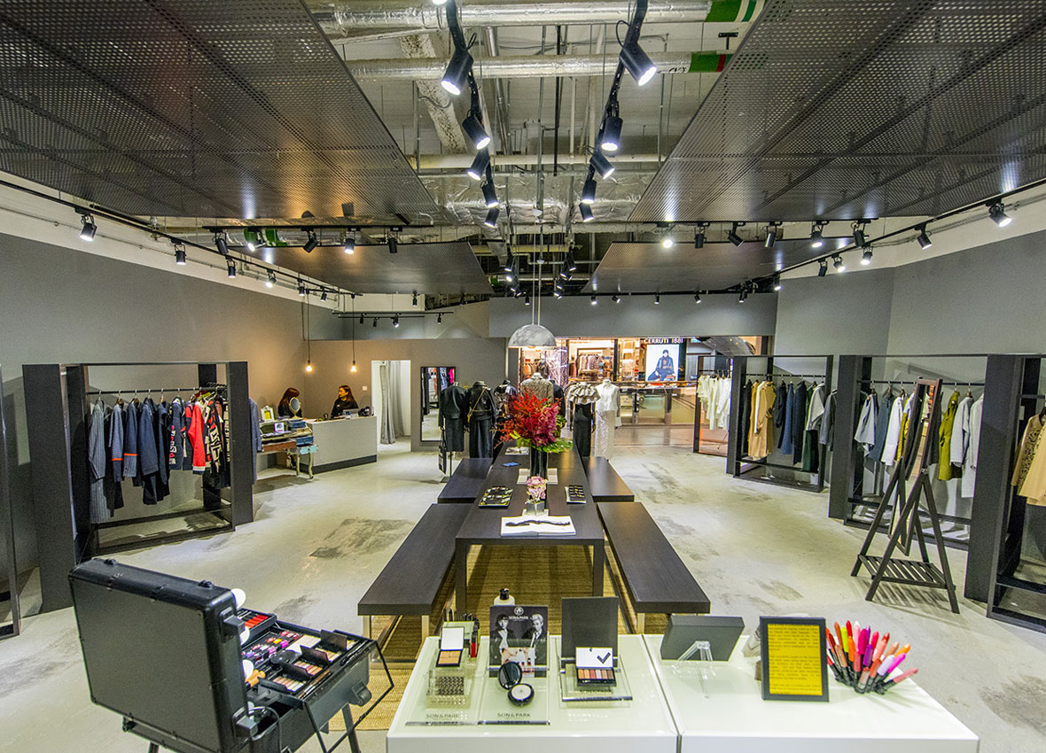 K Style Lab Korean fashion store|Shopfront and illuminated brand signage