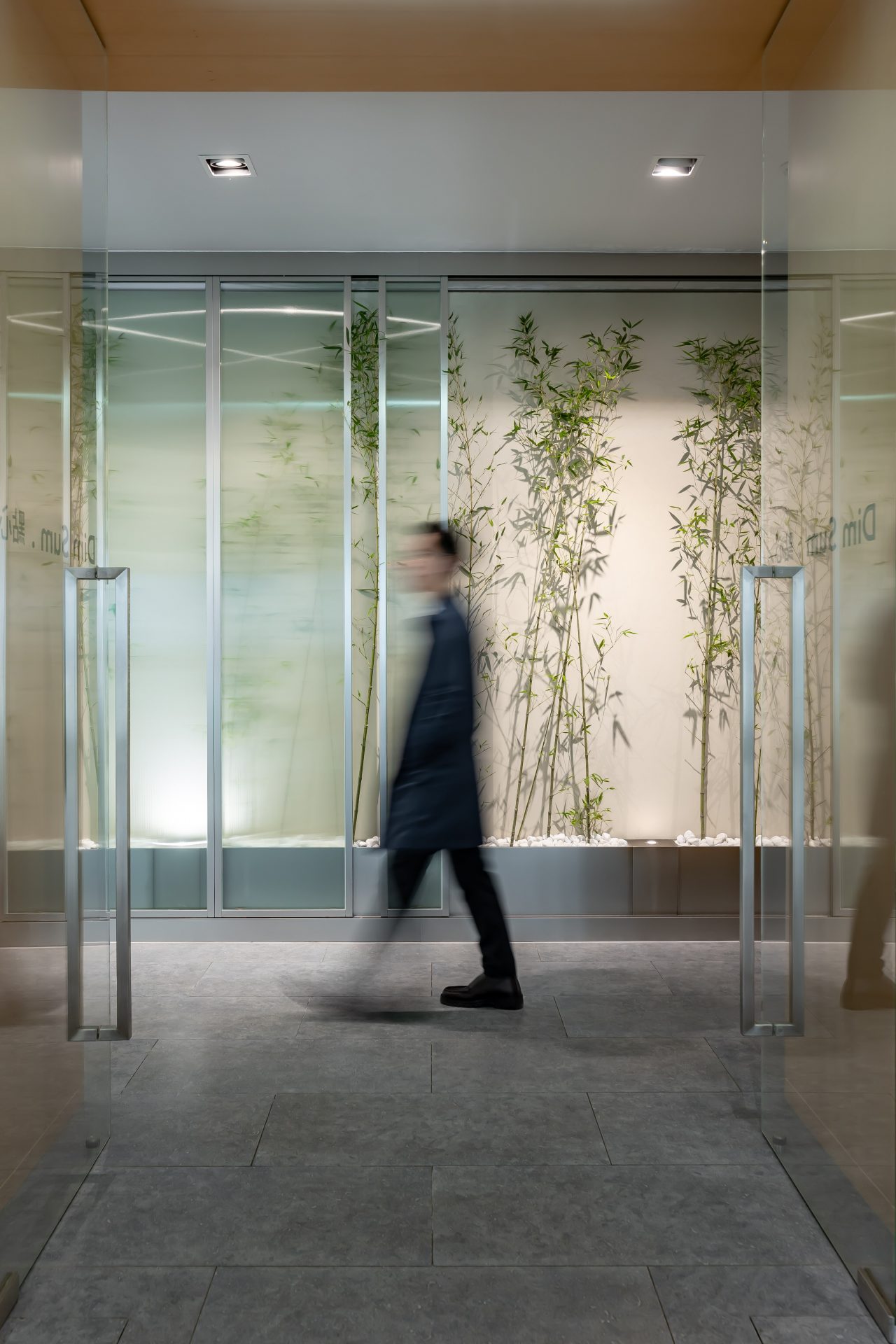 Bloomberg office feature wall | Official completion photographs