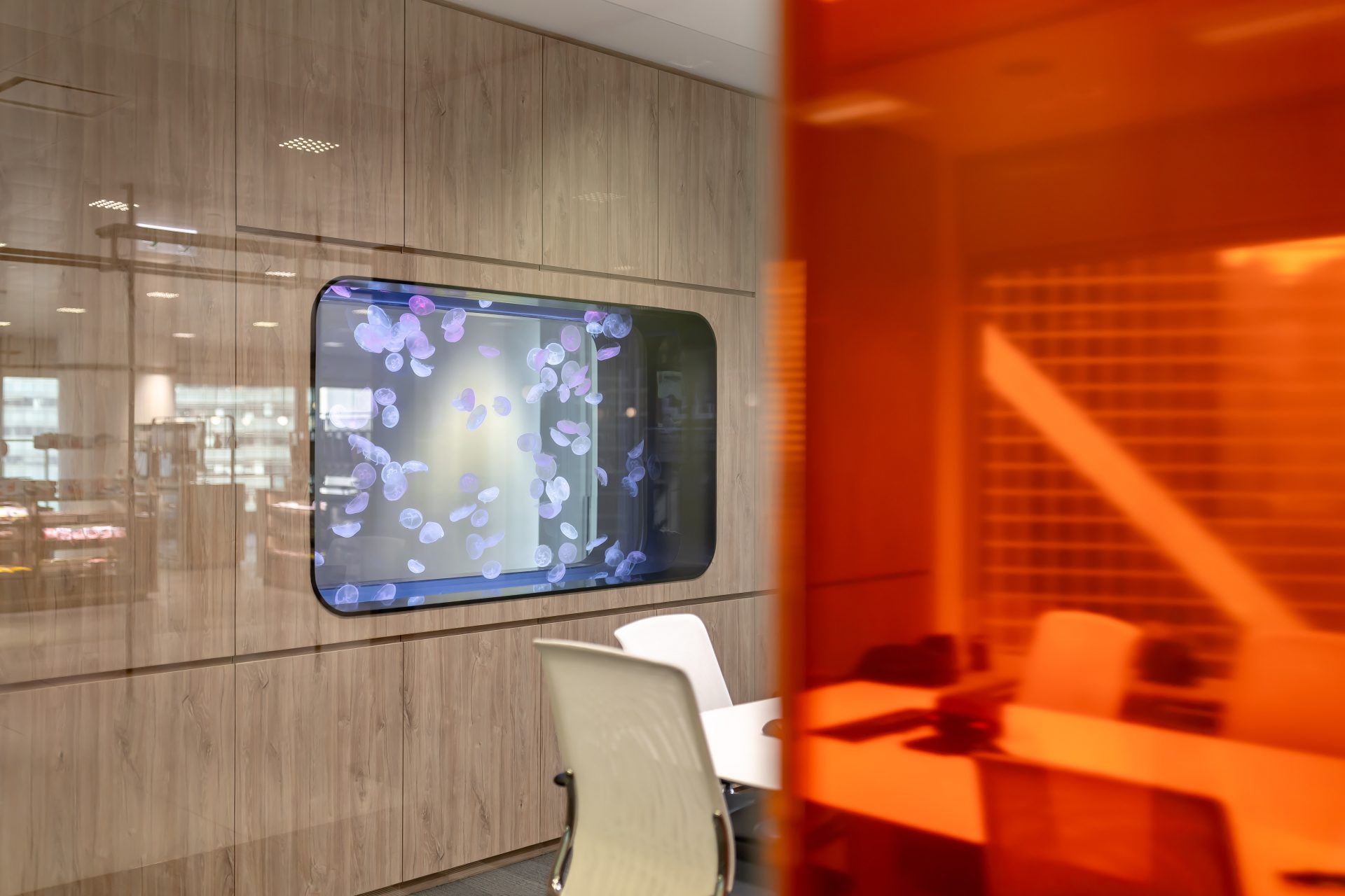 Next case: Bloomberg Pantry and Meeting room Feature Wall