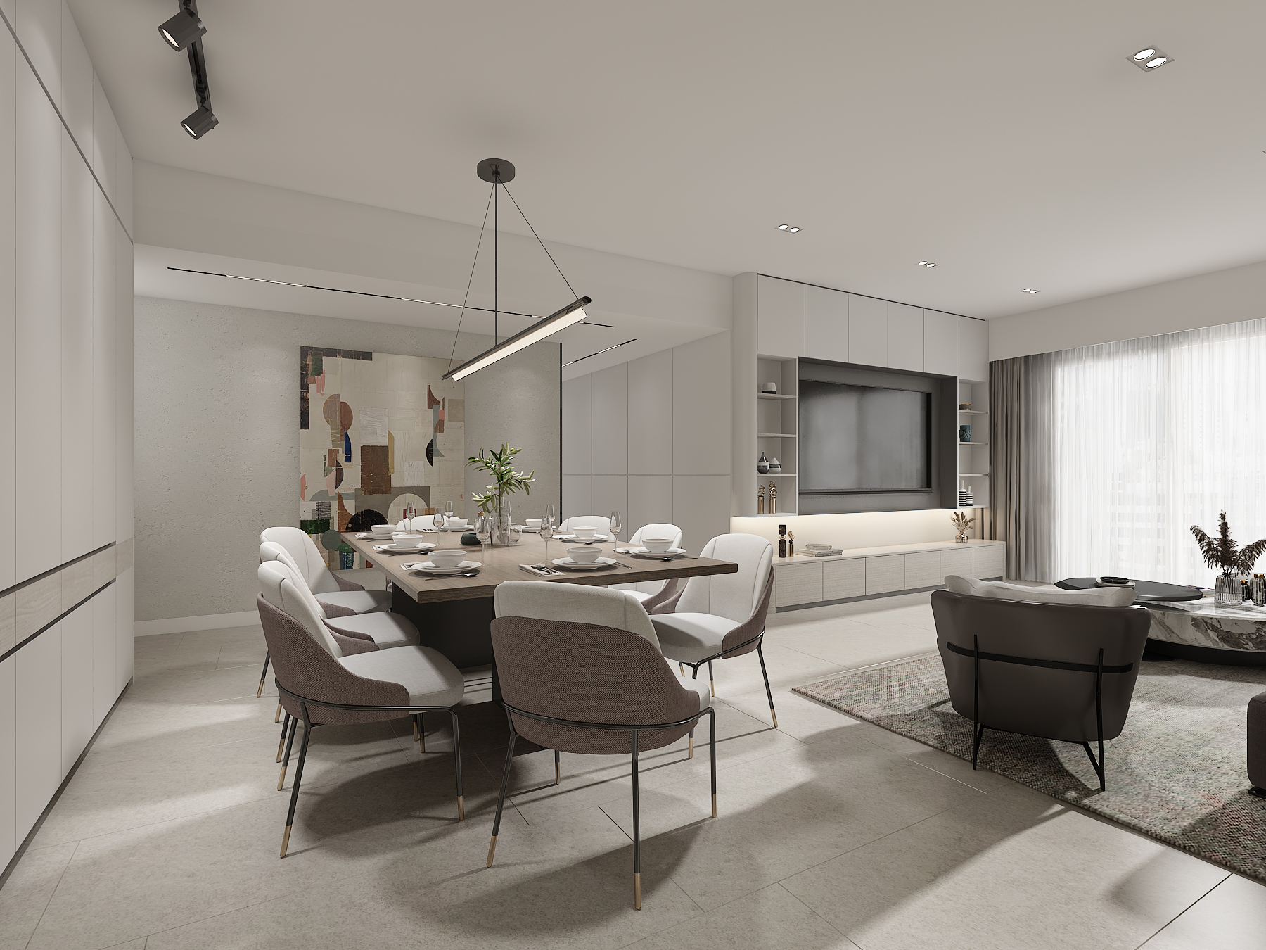 Jiayuan Penthouse Unit | Official completion photographs