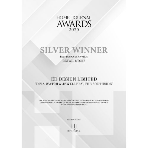 HOME JOURNAL AWARD 2025 SILVER WINNER - DIVA WATCH & JEWELLERY — Awards 2025