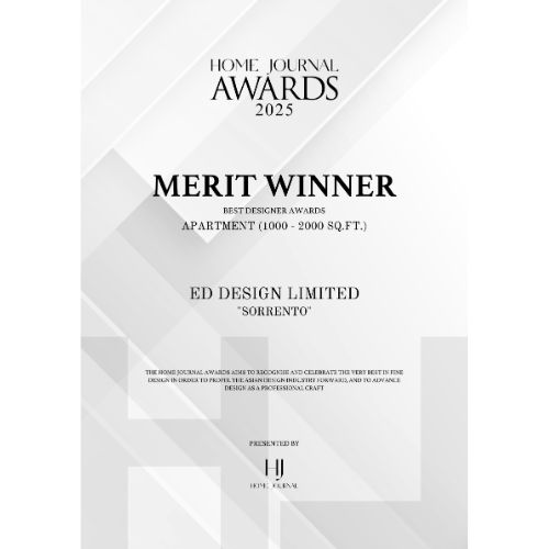 HOME JOURNAL AWARD 2025 MERIT WINNER - SORRENTO — Awards 2025